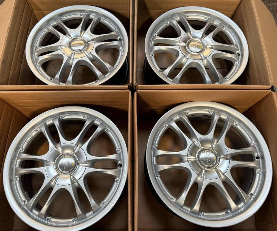 4x ATS Exclusive 7x 17 pollici ET25 LK 4x100/4x108 VW Kia Peugeot Opel Hyundai ecc - Immagine 3 di 4
