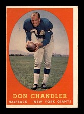 1958 Topps #54 Don Chandler   G/VG X3654150