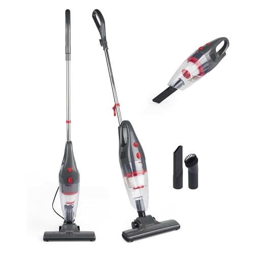 Beldray 2 in 1 Upright Vacuum Cleaner, Corded Handheld  Assorted colors 