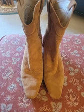 Sam Edelman Taryn Brown Suede Kitten Heel Bootie 8.5