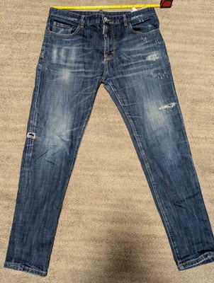 Dsquared2 Distressed Cool Guy Jeans Black Men's 35x32