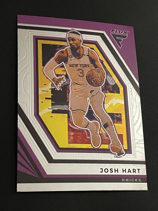 2022-23 Panini Flux Josh Hart #100 Base Card New York Knicks