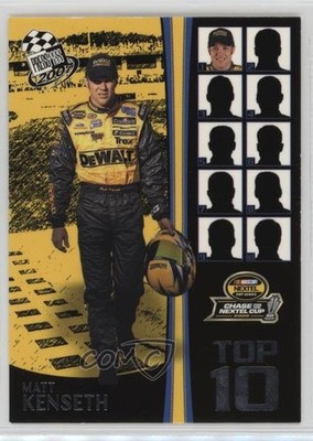 2007 Press Pass Top 10 Matt Kenseth #108 HOF 1r0