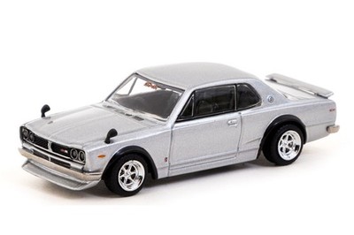 Tarmac Nissan Skyline 2000 GT-R silber - Special Edition 1:64
