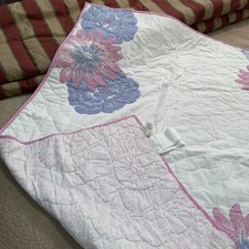 Pottery Barn Kids Crib Quilt. New With Monogram Removed.