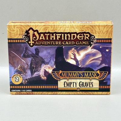 Pathfinder Adventure Card Game Mummys Mask Expansion Deck #2 Empty Graves - NEW