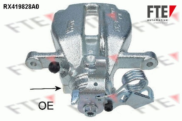 Fte Bremssattel 9290893 Gusseisen FüR Toyota Proace MDX9 MDX3 MDX6 Fiat Scudo 2-image