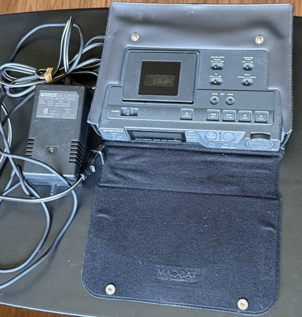 TASCAM Da-p1 Portable DAT Recorder - DAP1 for sale online | eBay