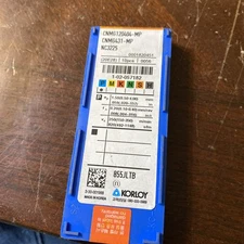 Qty.5 Korloy Carbide Inserts CNMG120404-MP CNMG431-MP NC3225 (B48)