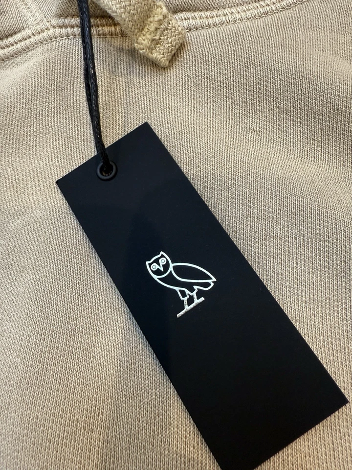 Octobers Very Own OVO Herren Pullover Kapuzenpullover (Drake OWL) sand Gr. XS - Bild 4 von 4