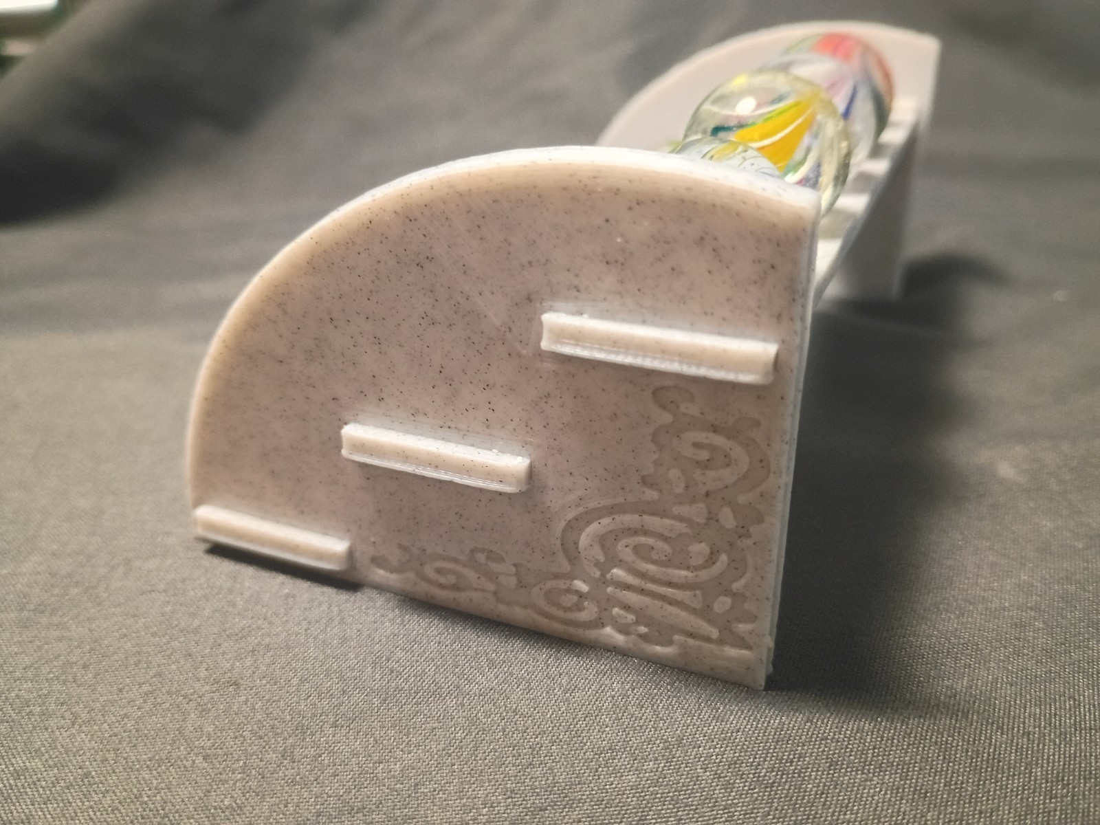 15 Marble Stand!  Fits Shooters!  German, Akro, Peltier, Marbles!