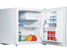 Cookology Table Top Fridge 45L Mini Drinks Cooler & Freezer Zone - White MFR45WH