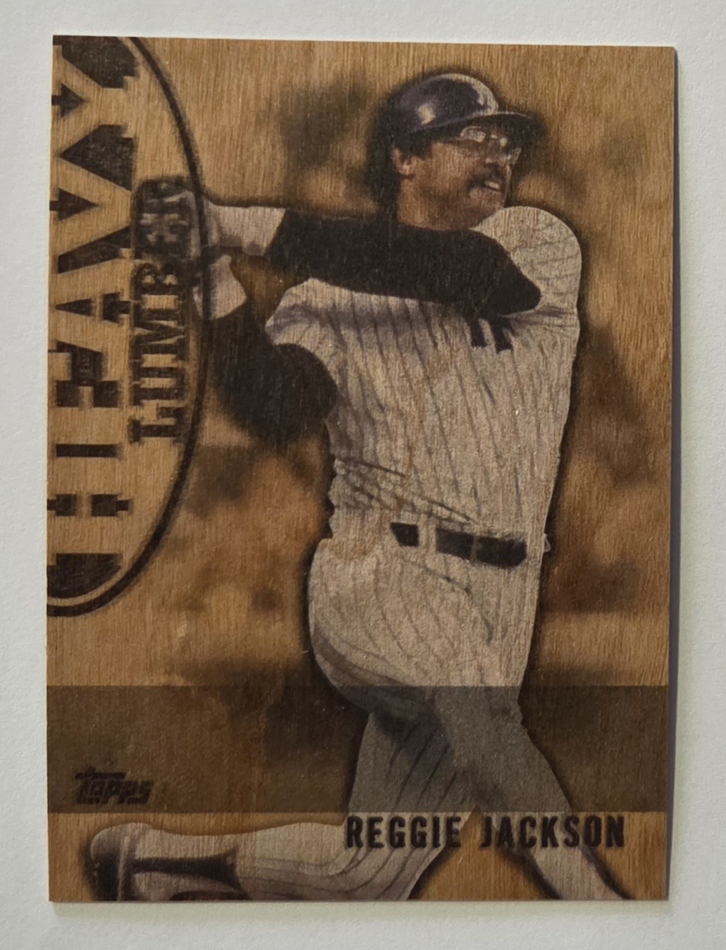REGGIE JACKSON - 2024 TOPPS UPDATE SERIES - HEAVY LUMBER  #HL-44 YANKEES SP HOF