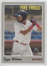 2019 Topps Heritage Minor League Edition Izzy Wilson #127 8d2