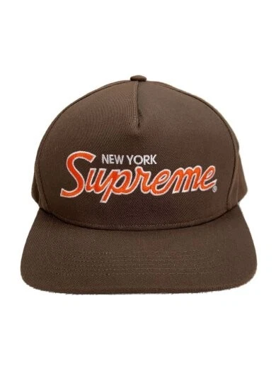 Casquette Supreme 23Ss Classic Team 5 panneaux polyester sans brosse homme AEs47