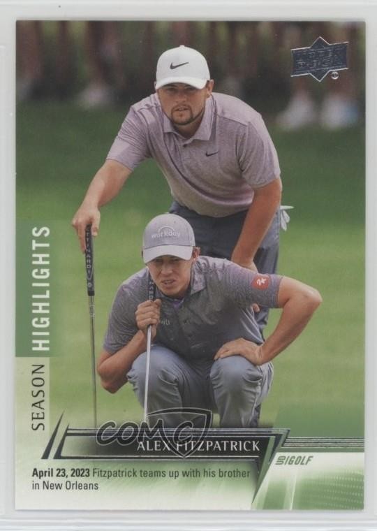 2024 Upper Deck Season Highlights Alex Fitzpatrick #99 Rookie RC 9ay