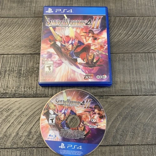 Samurai Warriors 4-II (Sony PlayStation 4, 2015) No Manual