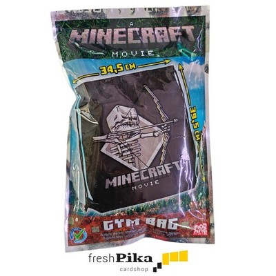 MINECRAFT Gym bag Skeleton Bowmen - Turnbeutel Sportbeutel (34,5 x 39,5cm) - OVP