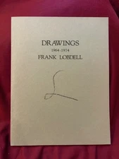 Lobdell, Frank. Frank Lobdell. Drawings. 1964-1974. 1988. Illustrated in black,