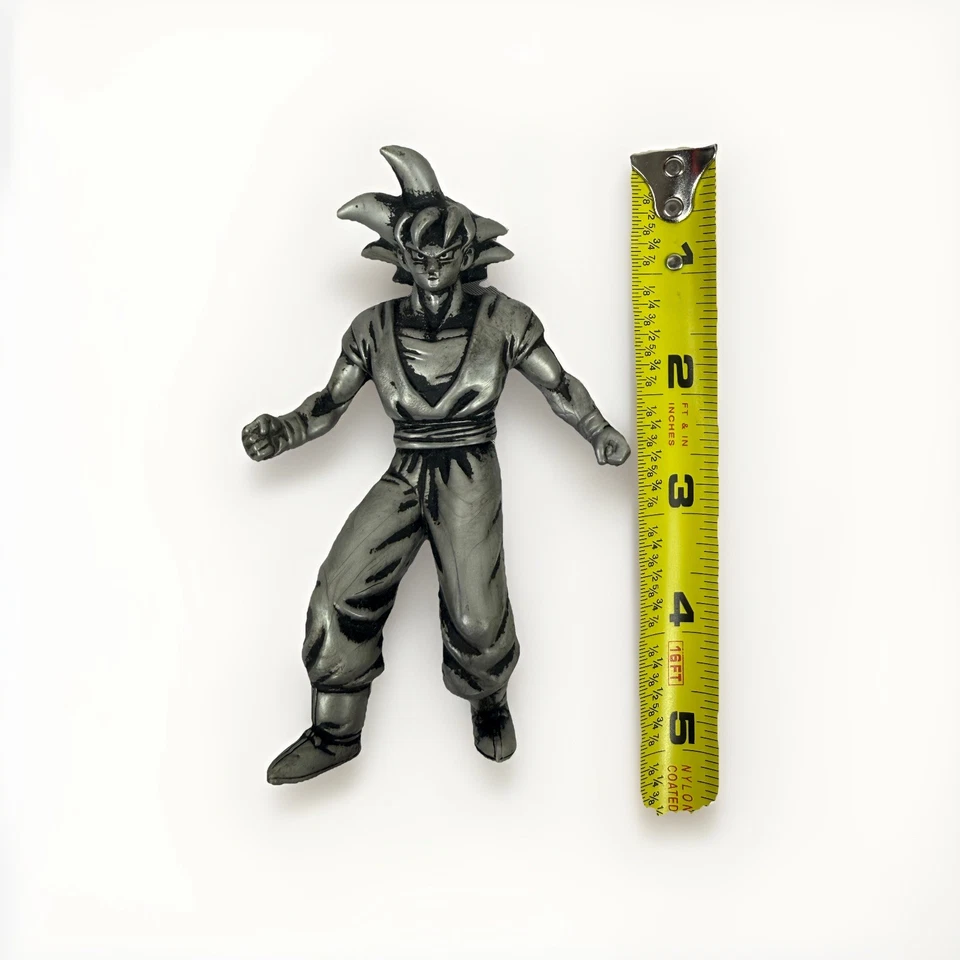 Figura de acción de plata Dragon Ball Z Goku 2000 de colección Burger King juguete coleccionable Foto 2 de 3