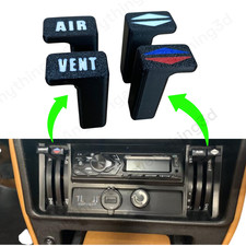 Triumph TR7 TR8 Heater Control Knobs Set x4 Replacement Classic Car Parts NEW