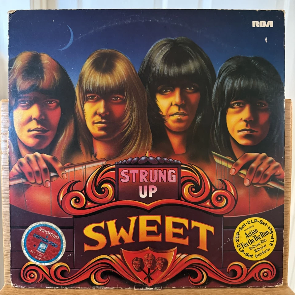 Sweet Strung Up Vinyl 2 LP RCA LPL 2-5107 German Import Action Fox on the Run - Image 2 of 4