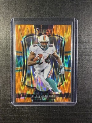 2025 Select - Chris Chambers - Orange #199 Miami Dolphins /399 Color Match