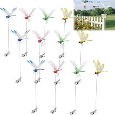 Dragon Fly Clips for Bugs Repellent, Dragonfly Clips, Fake Dragonfly Hat Clip, A