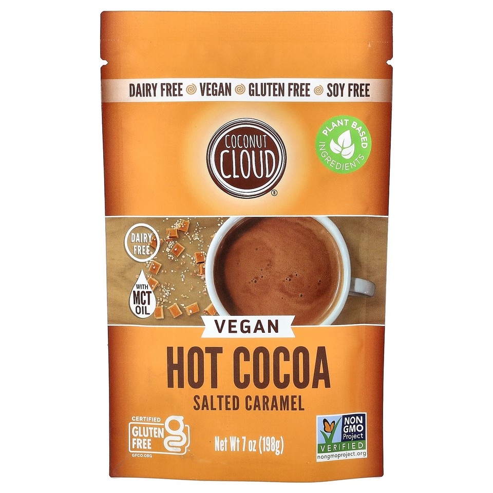 Vegan Hot Cocoa, Salted Caramel, 7 oz (198 g)