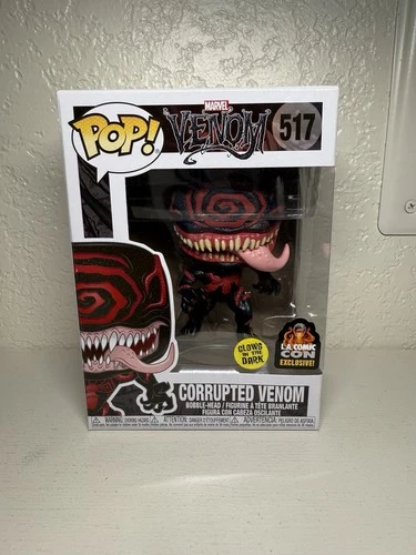 CORRUPTED VENOM #517 LA COMIC CON EXCLUSIVO BÓVEDA MARVEL FUNKO POP! & ESTUCHE NUEVO