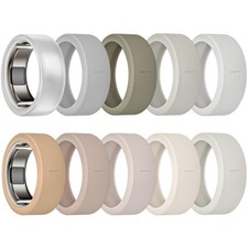 Silicone Ring Cover for Oura Ring Gen 4 3 Anti Scratch 10 Pack