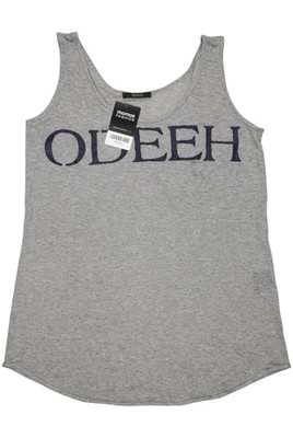 odeeh Top Damen Trägertop Tanktop Unterhemd Gr. EU 38 Grau #knpbg5a
