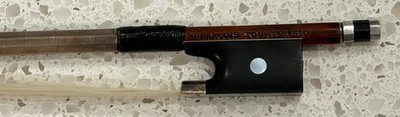 Beautiful old 4/4 labeled Francois Tourte 1810 Saxony violin Bow 58 grams 29.25 