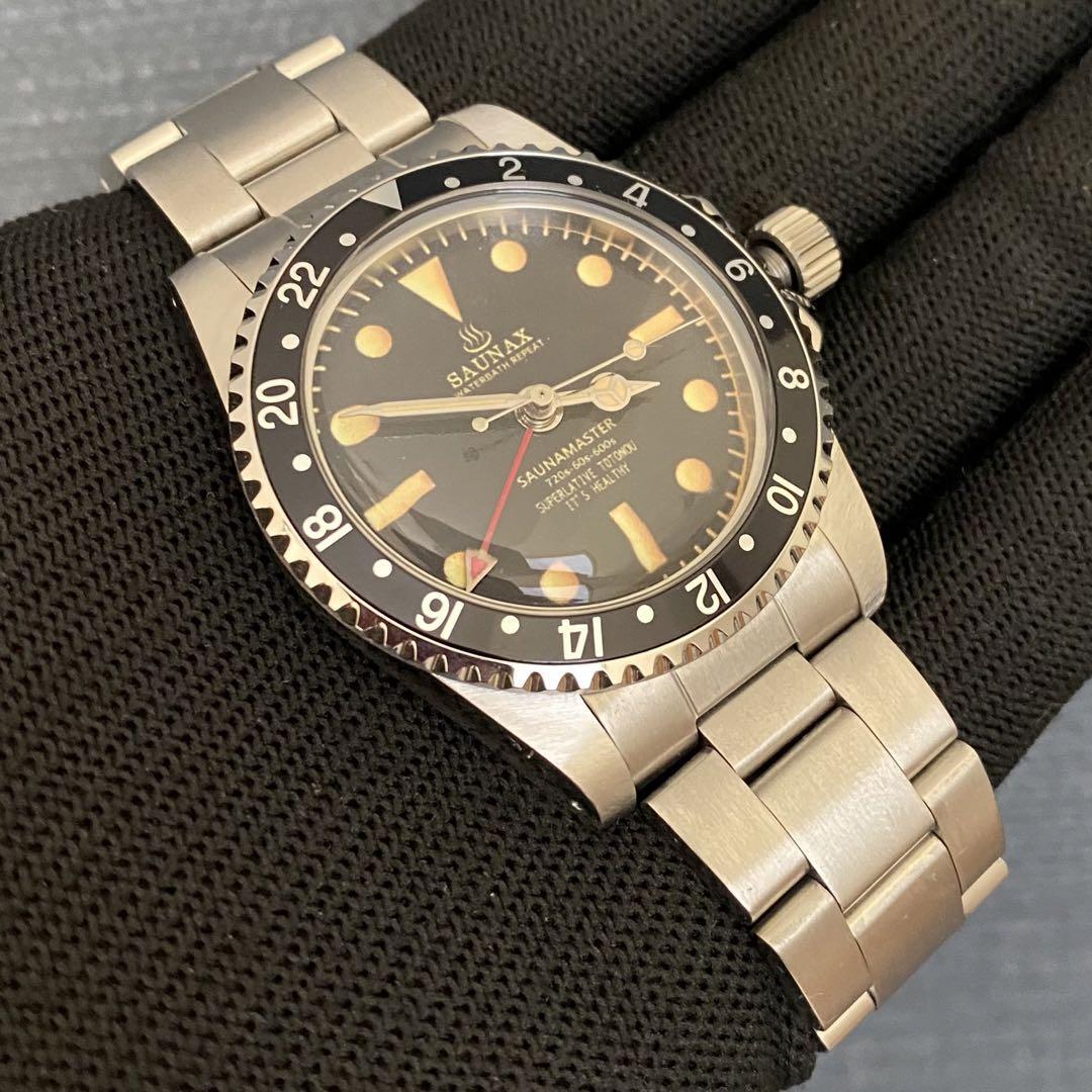 SAUNAX ヴィンテージ GMTマスター nh34 【公式通販】
