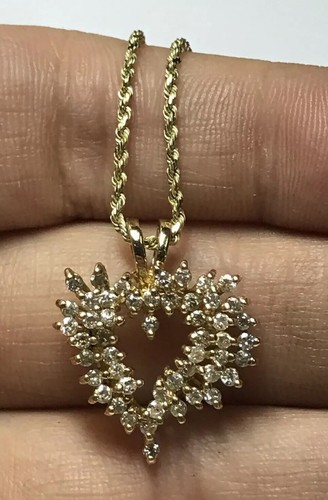 14K YELLOW GOLD 3/4TH CARAT DIAMOND 