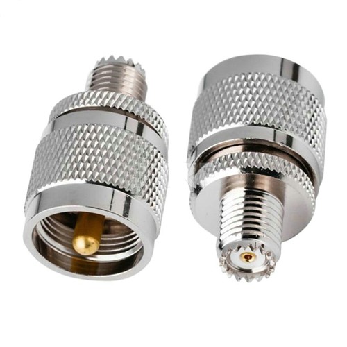 UHF PL-259 Wtyczka na Mini-UHF Gniazdo RF Ham Antena radiowa Adapter koncentryczny Złącze - Zdjęcie 3 z 4
