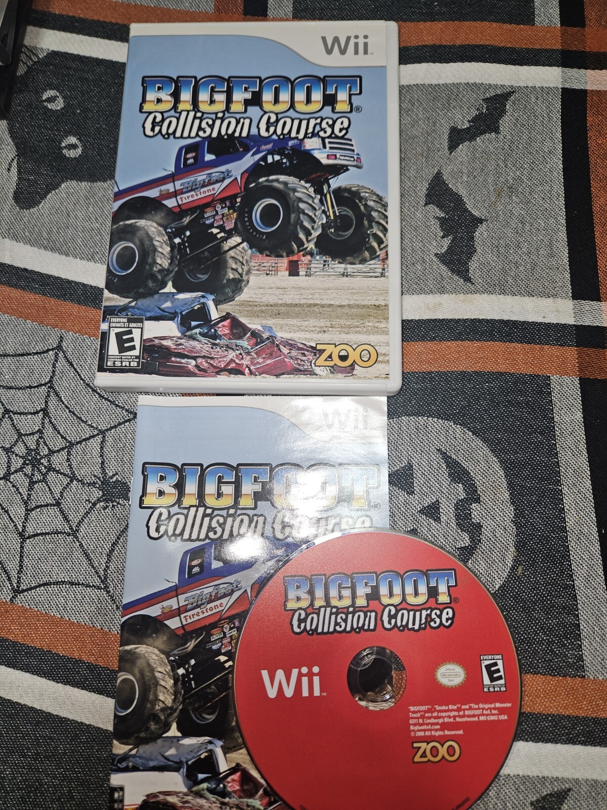 Bigfoot: Collision Course - Nintendo  Wii Game Complete Tested