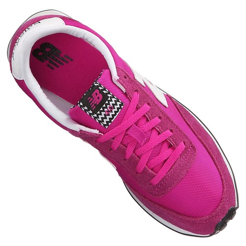 Zapatillas New Balance Para Mujer WL410VIA De Ocio Deportivas Rosa Blanco - Imagen 2 de 5