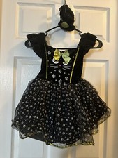 Witchy Kitty Girls Child Halloween Costume Dress Up Cosplay Size Small 6/6X 