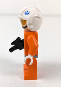 LEGO Snowspeeder Pilot White Helmet Headset Minifigure Star Wars 75056 sw0597