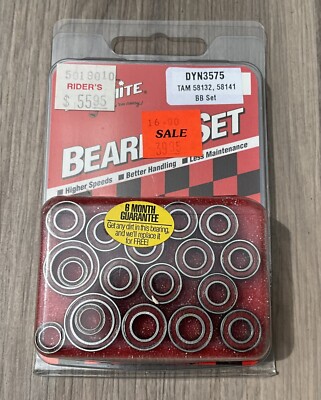 VINTAGE DYNAMITE TAMIYA CC-01 Jeep Pajero REDSEAL BALL BEARING SET 18 NIP 3575