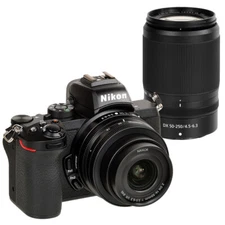 Nikon Z50 Mirrorless Camera w/ 16-50mm & 50-250mm Lenses 1632