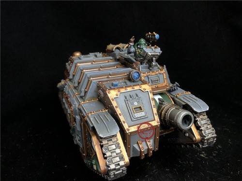 Fuerzas del Emperador DPS pintado Solar Auxilia Dracosan Transporte Blindado 4320 - Imagen 6 de 12