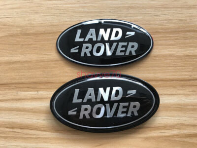 Black For Land Rover LR3 Discovery Freelander Grille/tail Gate Emblem Oval Badge