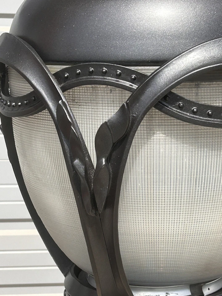 "Luminaria Tribeca vintage 36"" bronce farola, lámpara de poste, LED NYC, se puede enviar". Foto 4 de 4