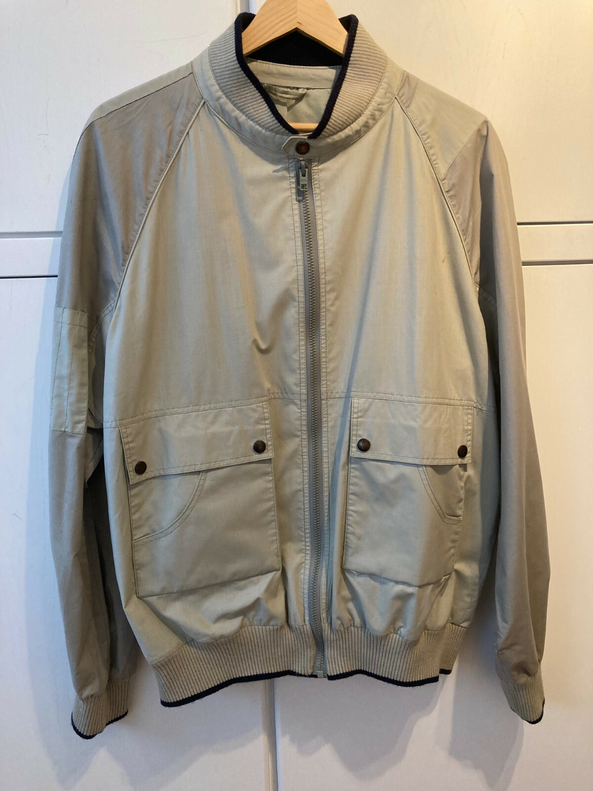 BMW Elho Bluson Driving Bomber Jacket Vintage “West Germany” Size L