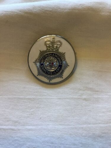 Nottinghamshire Constabulary c.1980 enamel lapel badge ( Manhattan Collection)