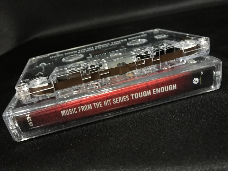 WWF Tough Enough Cassette Tape (2001) Deftones Disturbed Mudvayne Papa Roach Foto 2 de 3