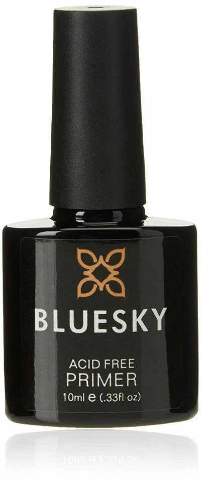 BLUESKY PRIMER ACID FREE GEL NAIL POLISH 10ML UVLED SOAK OFF, BONDS GEL TO NAILS