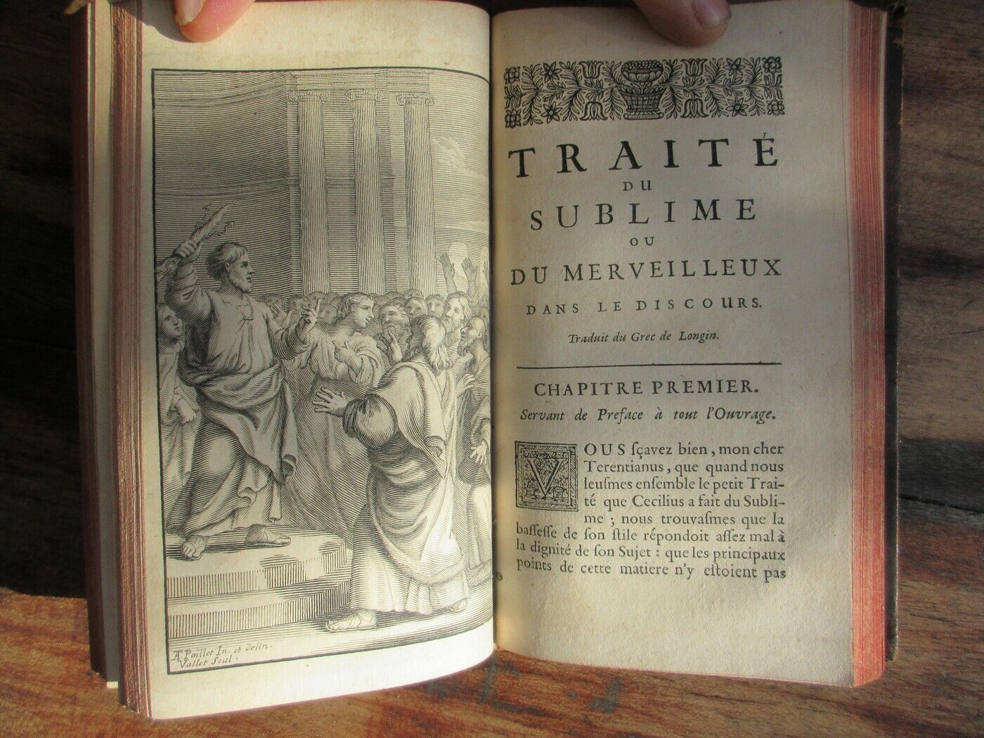 Details zu  Boileau Oeuvres diverses avec le Traité du Sublime chez Barbin 5 gravures 1675 Lagerverkauf